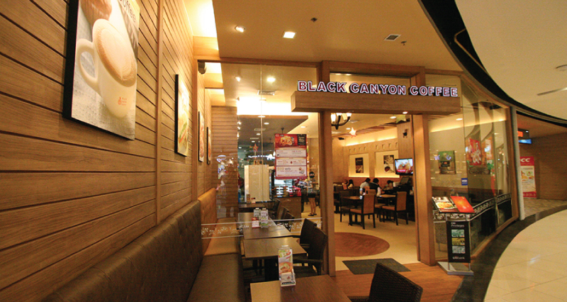 ร้านกาแฟ แบล็คแคนยอน สาขา ศูนย์การค้าเซ็นทรัลพลาซ่า ชลบุรี