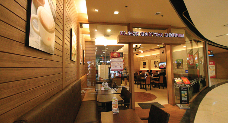 ร้านกาแฟ แบล็คแคนยอน สาขา ศูนย์การค้าเซ็นทรัลพลาซ่า ชลบุรี
